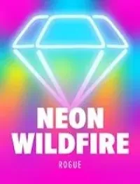 neon wildfire game logo