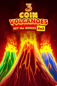 coin volcanoes game logo